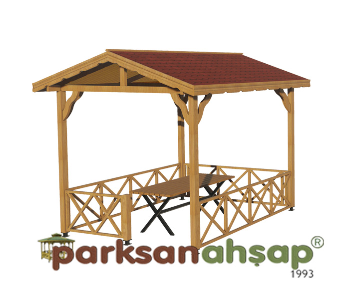 70119 - Ahap Ekonomik Mini Gazebo 250(L)x300(W)x310(H) cm